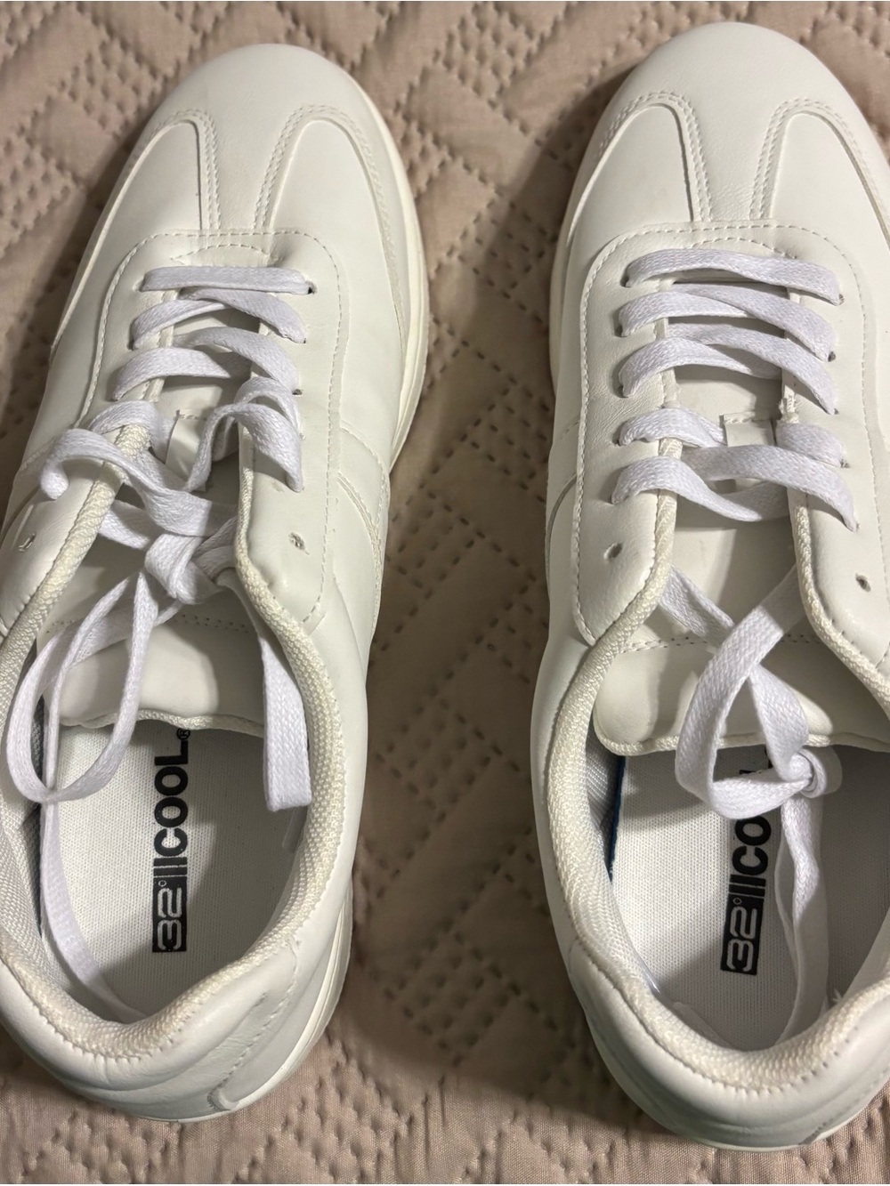 32 Degrees White Women's Athletic Sneakers